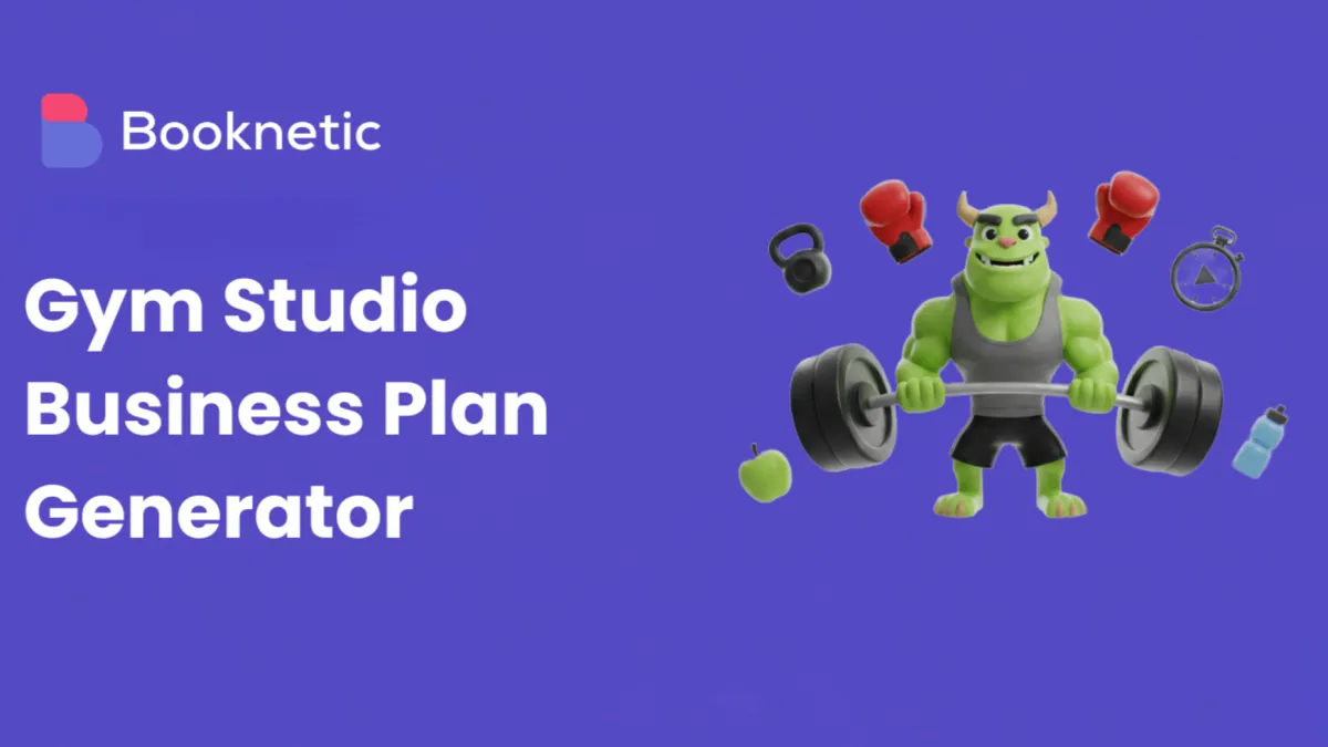 Gym Studio Business Plan Generator + 10 Tips to Customize