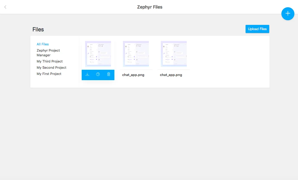 Zephyr Project Manager calendar view showing tasks scheduled across dates