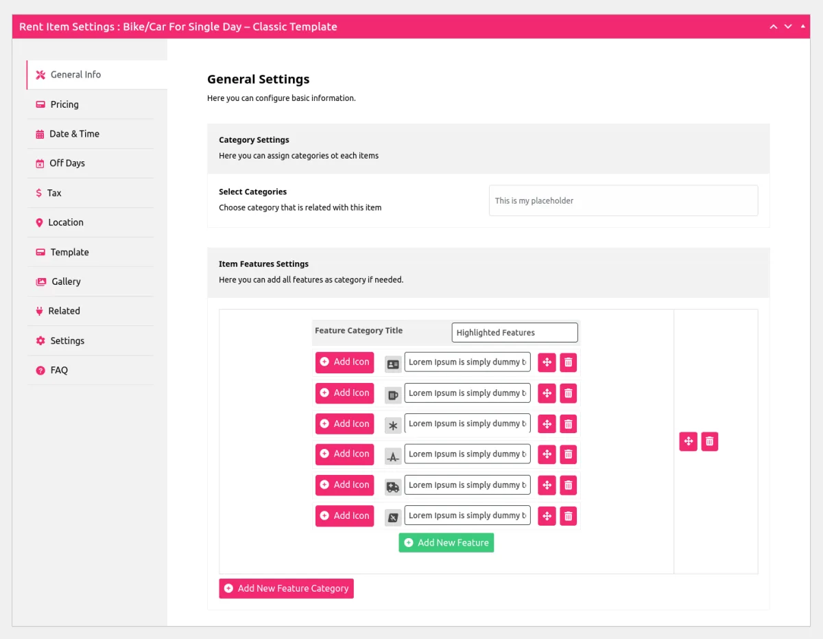 Booking and Rental Manager for WooCommerce rental booking form with duration picker and pricing calculation