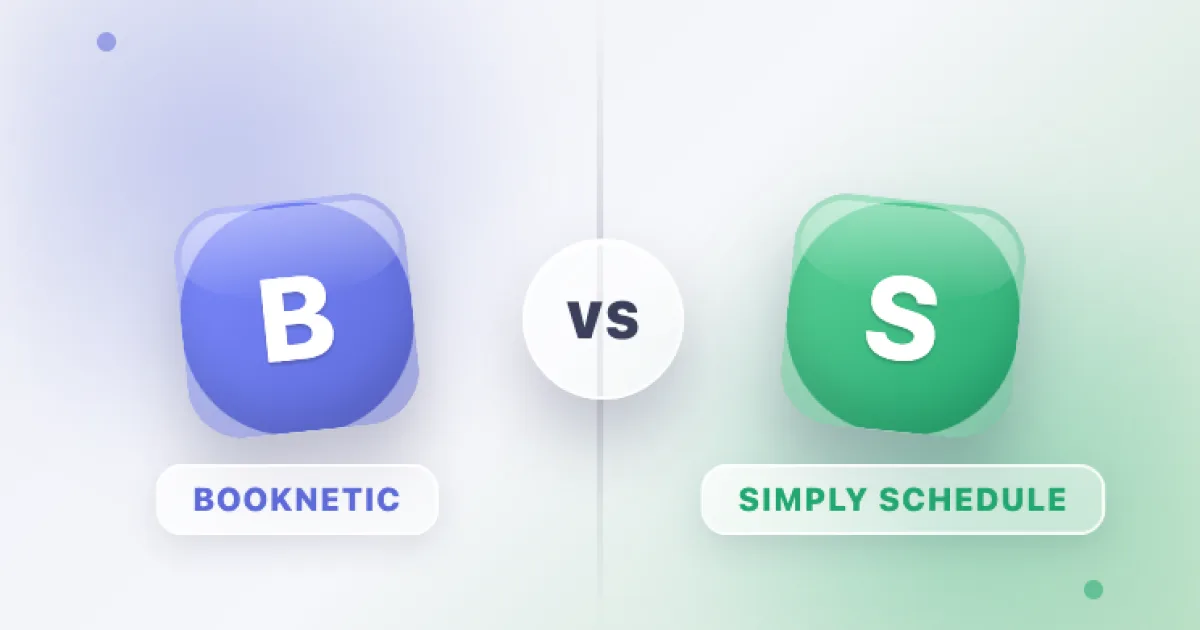 Booknetic vs Simply Schedule Appointments: Which Is Better in 2026?