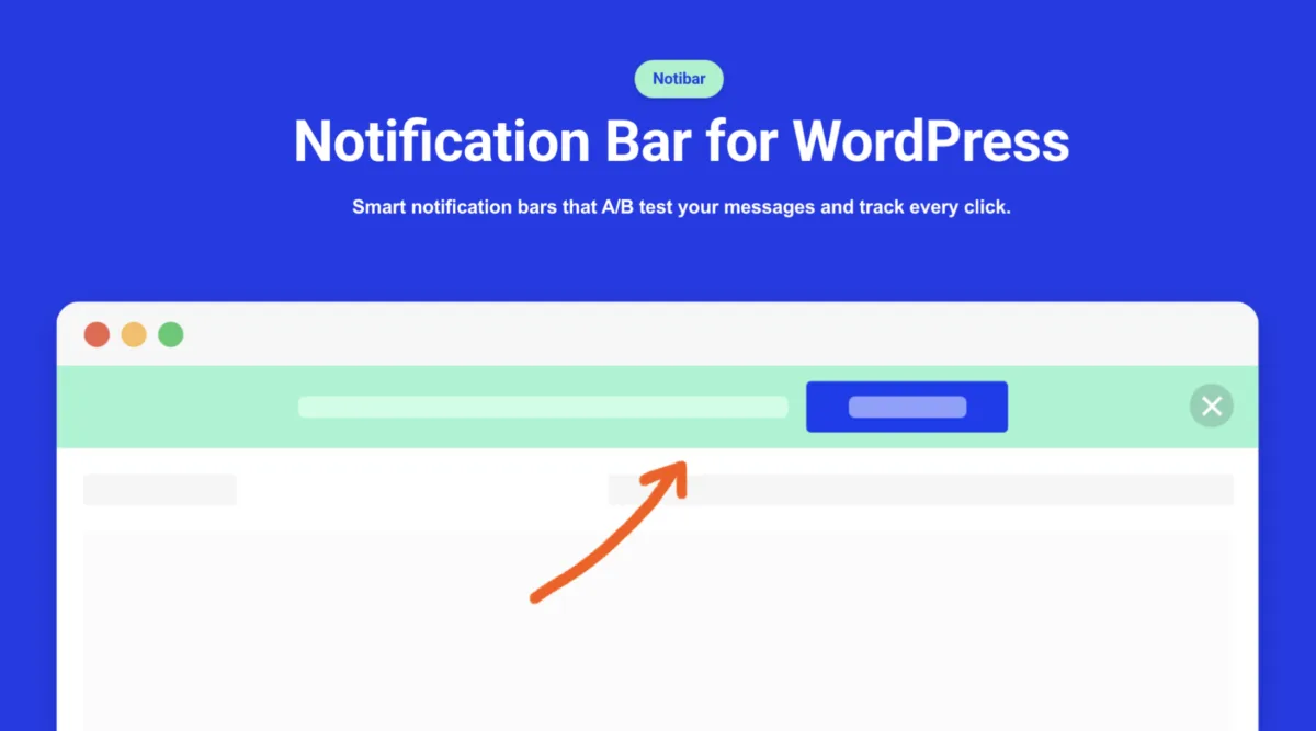 notibar plugin de barra de notificaci&oacute;n para wordpress