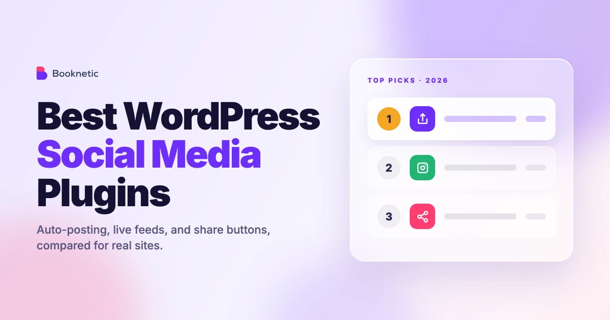 Mejores plugins de redes sociales para WordPress en 2026