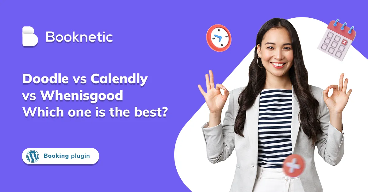 Doodle vs Calendly vs WhenIsGood | ¿Cuál es el mejor?