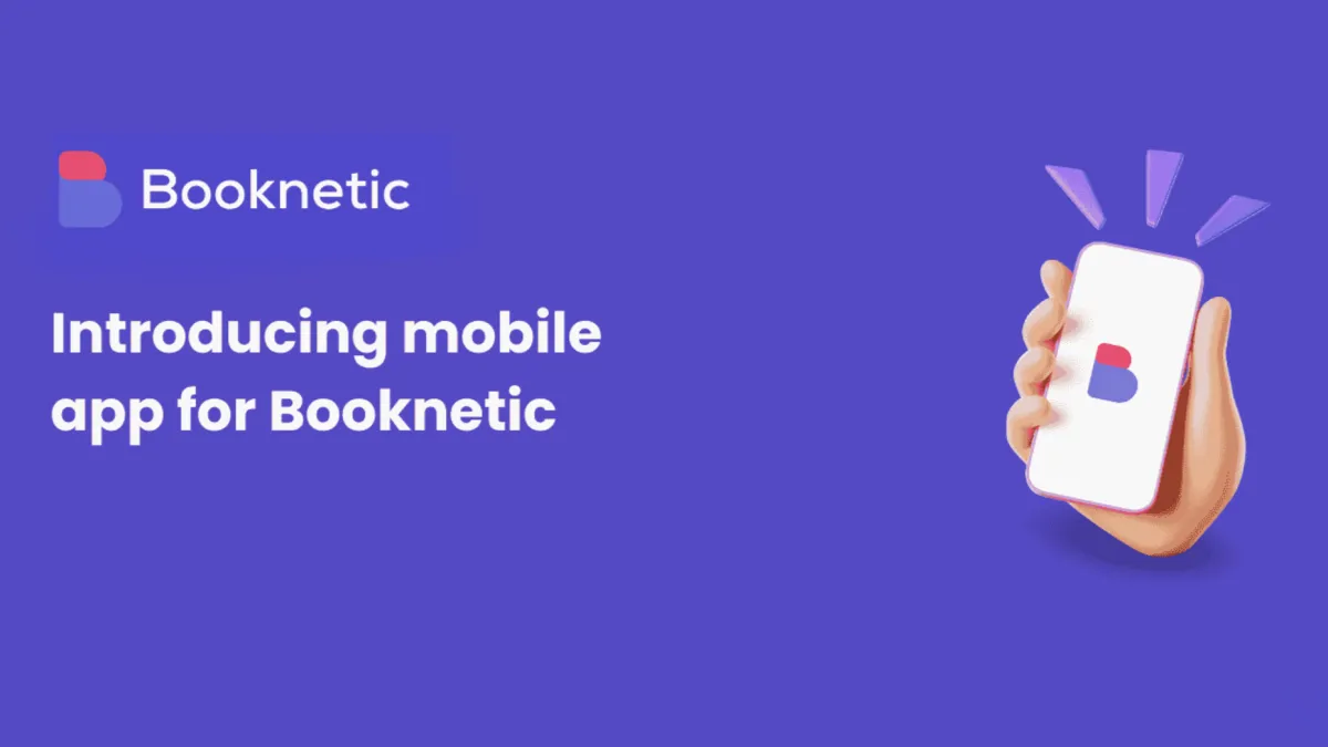 Presentamos la app móvil de Booknetic: gestiona reservas donde estés