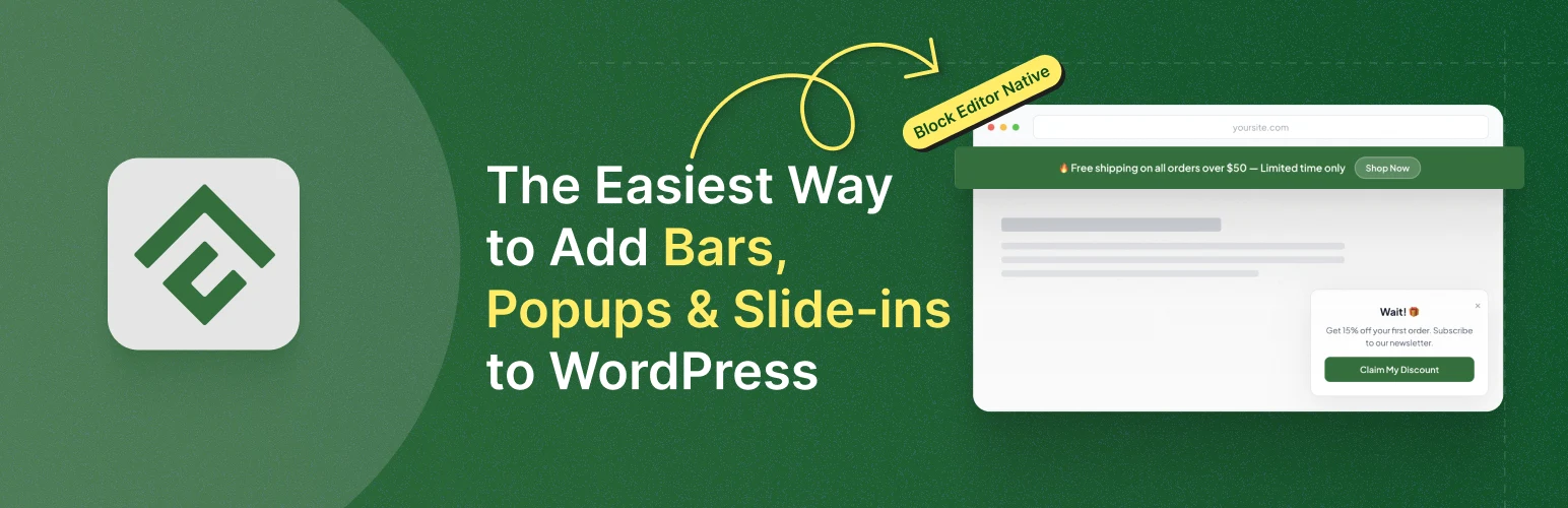 convertforce plugin de barra de notificaciones y popups para wordpress