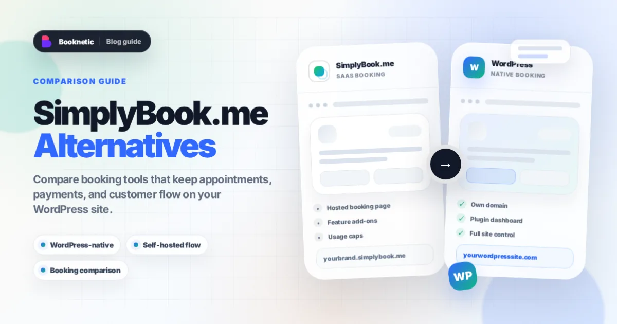 7 Beste SimplyBook.me Alternativen für WordPress in 2026 (im Vergleich)
