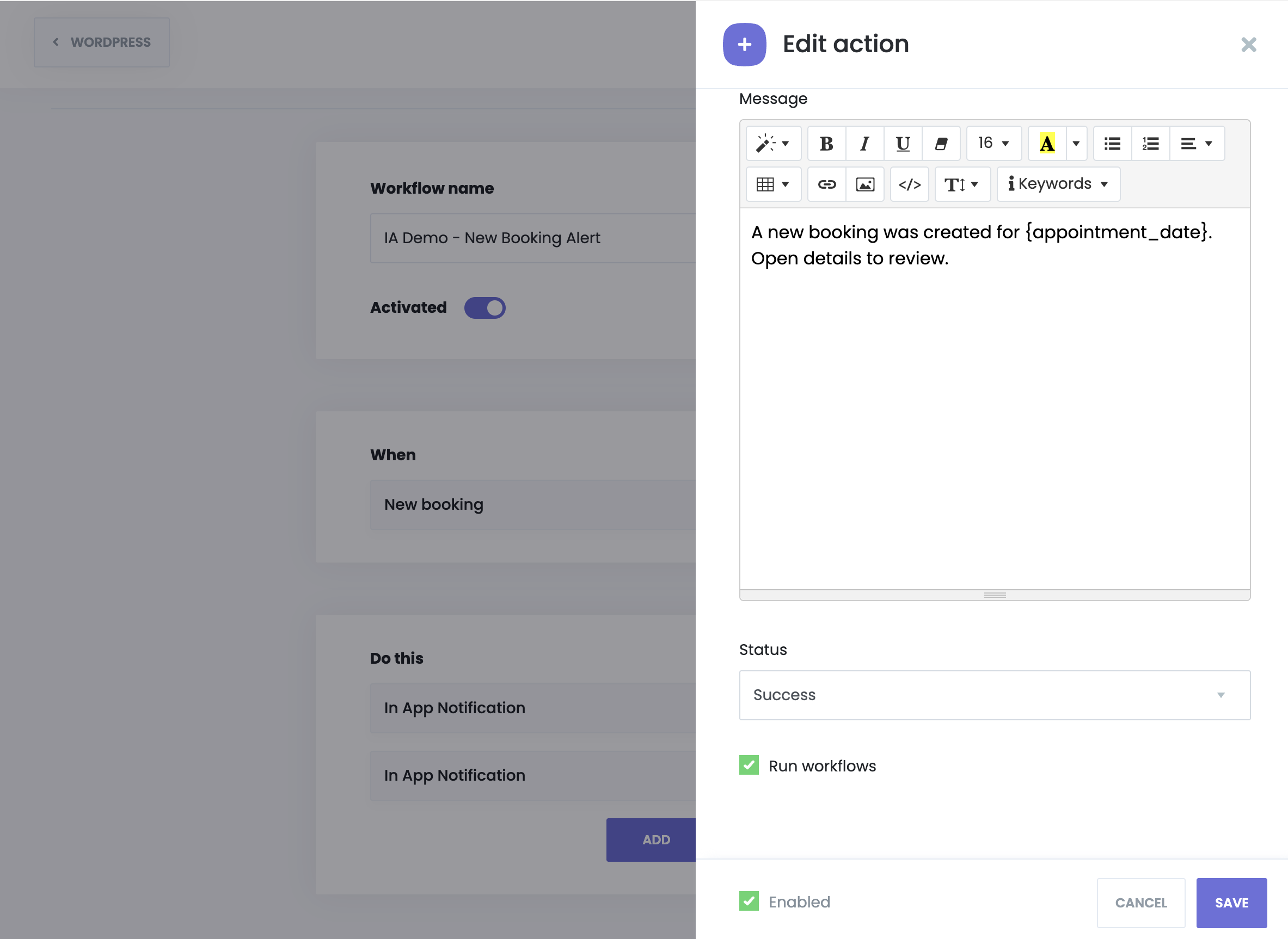 Workflow Notification Visual In‑App Notifications for Faster, More Organized Scheduling Workflows ...