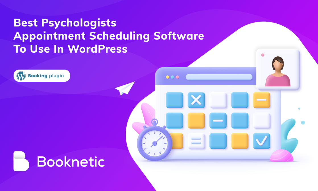Best Psychologists Appointment Scheduling Software To Use in WordPress