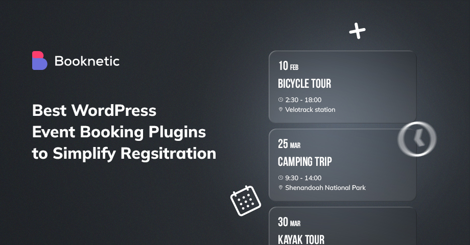 10 Ultimate WordPress event booking plugins to simplify registration