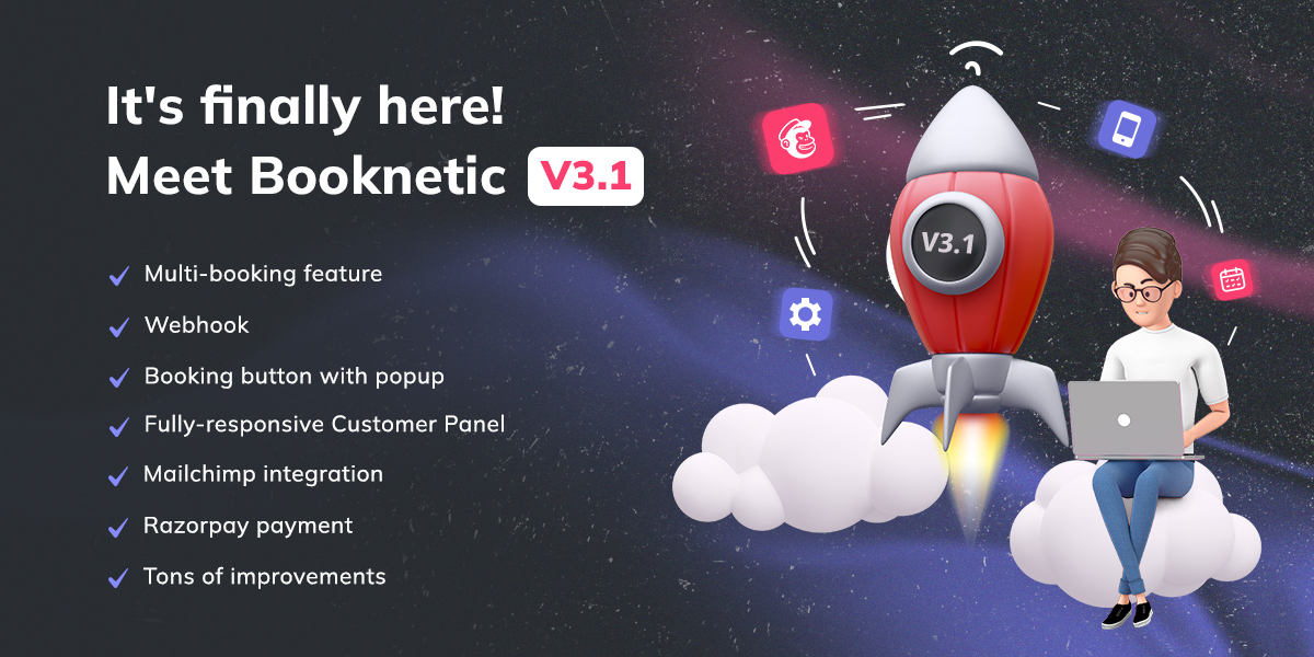 It's finally here! Meet Booknetic V3.1